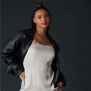 Blank NYC The Saige Faux-Leather Moto Jacket